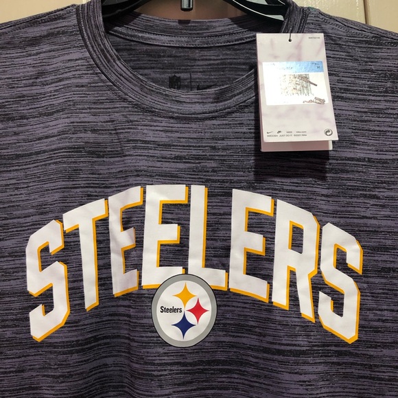 Steelers Nike Dri Fit Tee Onfield Apparel Mens T-Shirt Size M - Picture 3 of 5